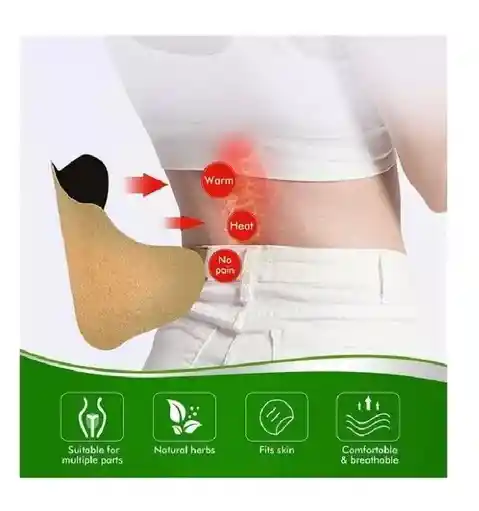 Parches Para Dolor Vertebral X10 Unds