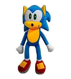 Peluche Muñeco Sonic 42cm Alto Felpa Suave Grande