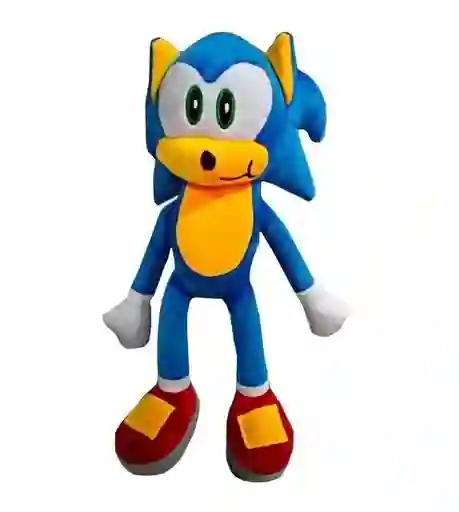 Peluche Muñeco Sonic 42cm Alto Felpa Suave Grande
