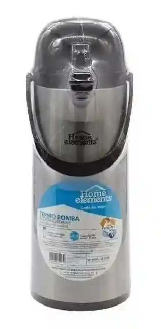 Termo Bomba Acero Inoxidable Dispensador 1.9 L Home Elements