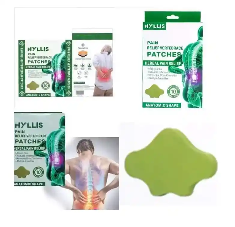Parches Para Dolor Vertebral X10 Unds