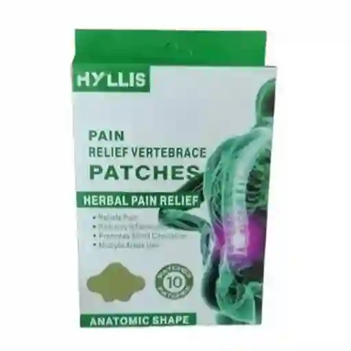 Parches Para Dolor Vertebral X10 Unds