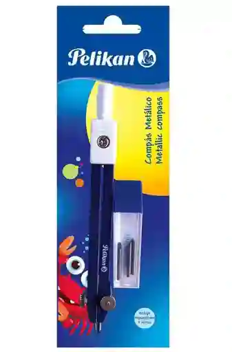 Compas Pelikan Metálico Pequeño