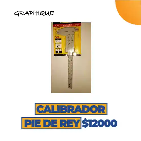 Calibrador, Pie De Rey