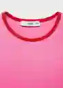 Camiseta Zanic Rosa Talla XS Mujer Mango