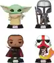 Funko Pop Star Wars Madalorian Baby Yoda Gideon 4pack Original