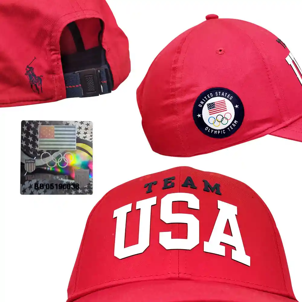 Gorras Original Polo Ralph Lauren Team Usa Moda Cachucha Prenda