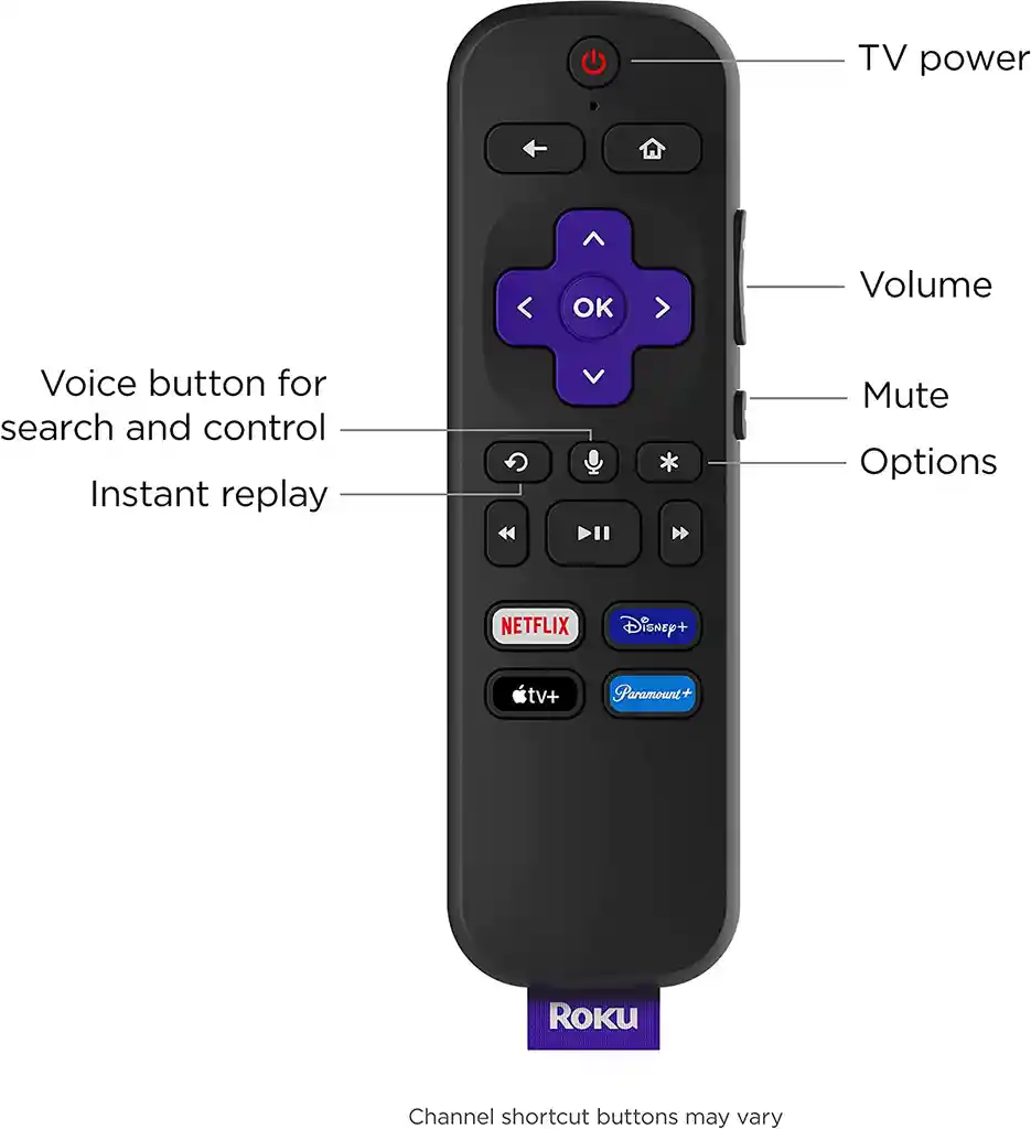 Roku Disney Plus, Netflix, Amazon Prime Video Premiere 4k