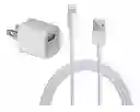 Adaptador Cargador Cable Usb 5w Compatible Para Iphone