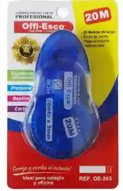 Corrector En Cinta De 20m