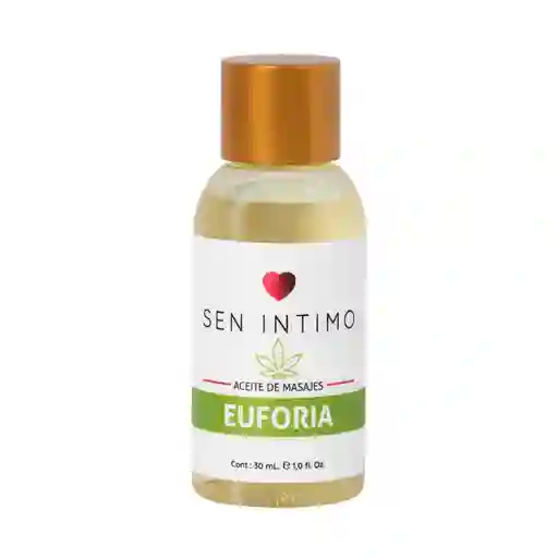 Aceite Para Masajes Euforia Cannabis X 30 Ml Sen Intimo