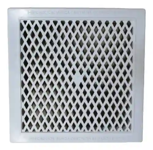 Rejilla De Ventilación 30x30cm Plástica Blanca