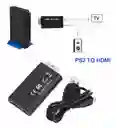 Adaptador Ps2 A Hdmi, Alta Definición Para Ps2 Y Ps3