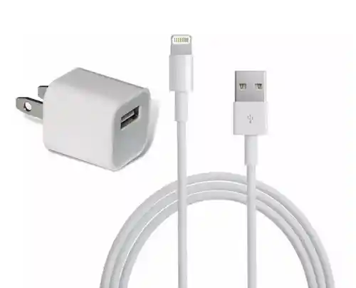 Adaptador Cargador Cable Usb 5w Compatible Para Iphone