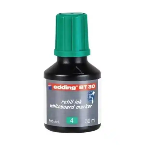 Tinta Recargable Edding Verde Bt30 30ml