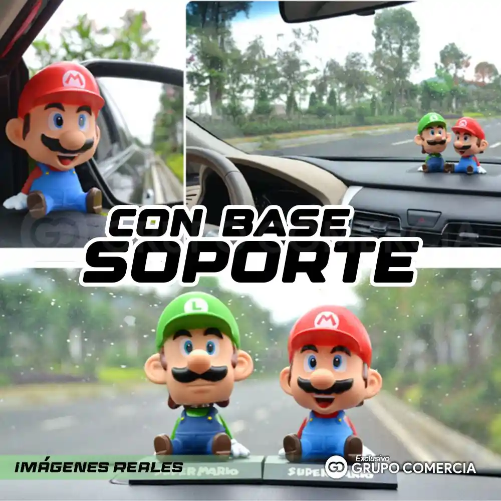 Muñeco Coleccionable Mario Bros / Luigi Juguete Pelicula