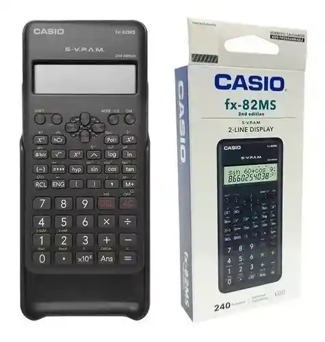 Calculadora Casio Fx-82ms 240 Funciones