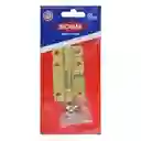 Pasador 2" Cuadrado Dorado