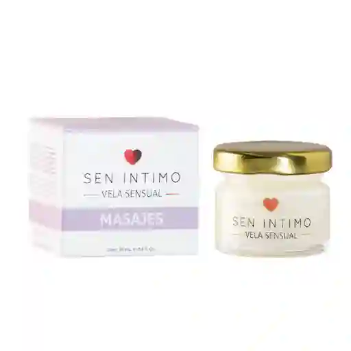 Vela Para Masajes Con Feromonas Sen Intimo X 25 Ml