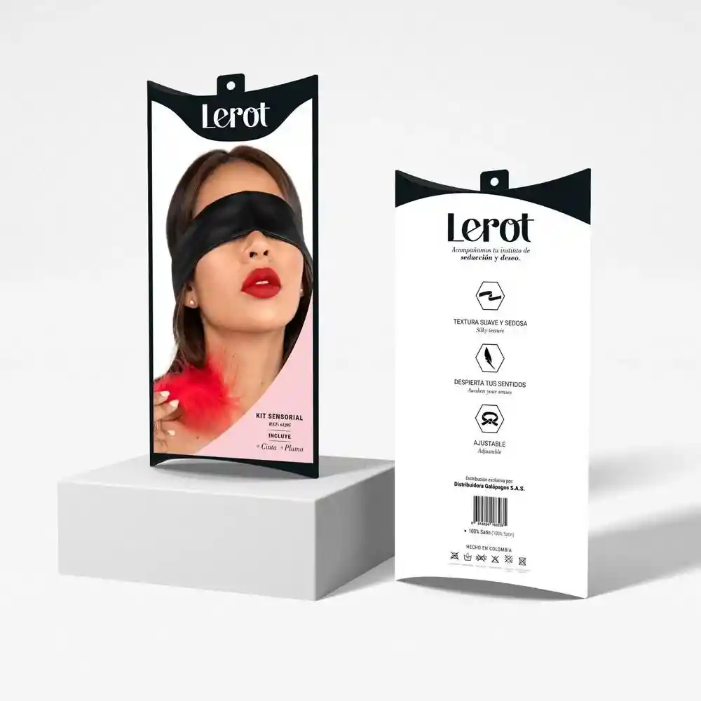 Kit Sensorial Lerot Negro - Rojo