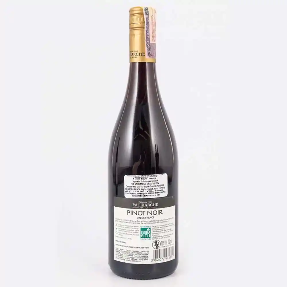 Vino Tinto Patriarche Pinot Noir 750ml Frances