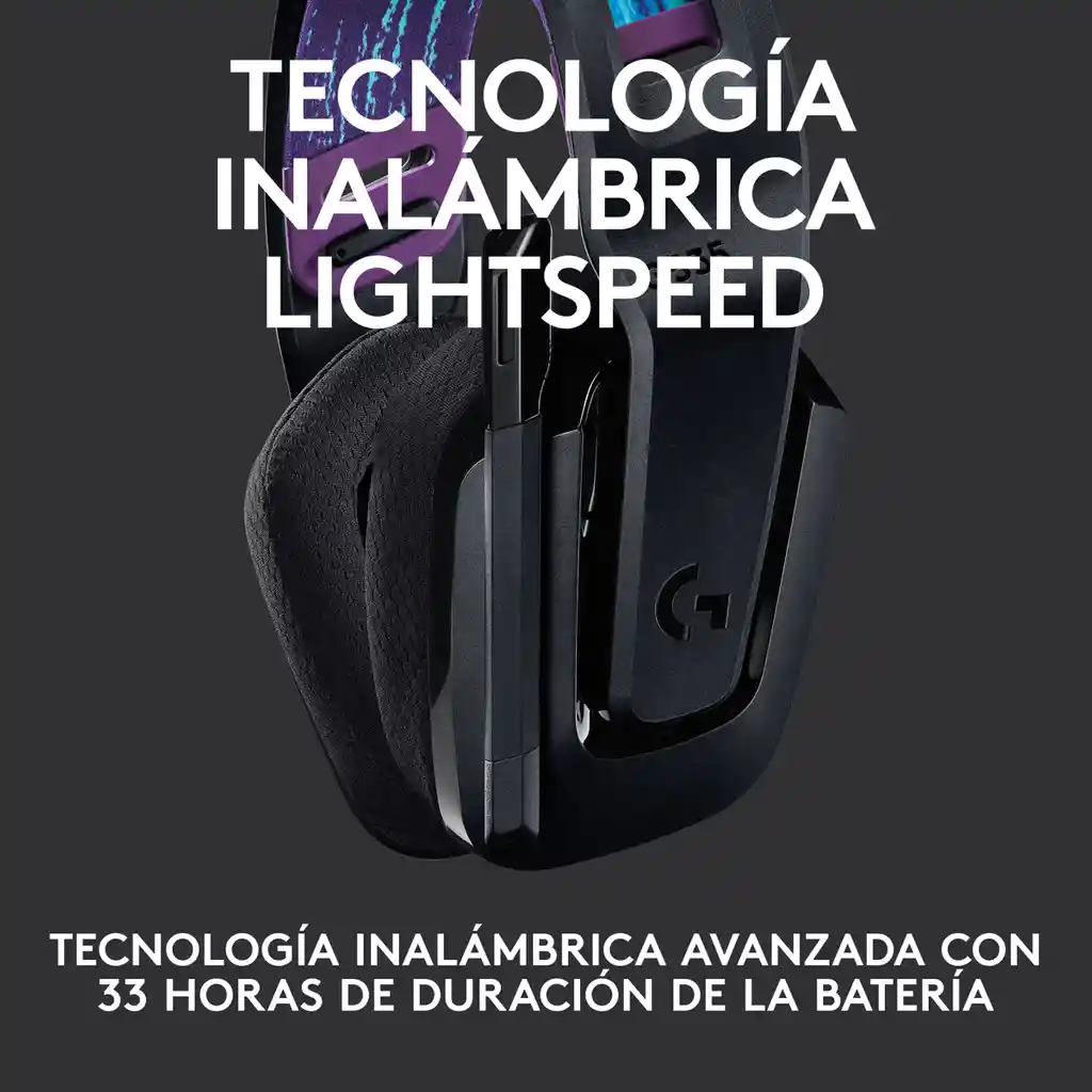 Diadema Gamer Inalámbrica Logitech G535 Lightspeed, Pc/ps5|4