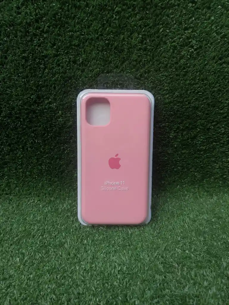 Iphone 11 | Forro Protector| Silicone Case | Rosado | Iphone | Carcasa | Funda | Anti Humedad