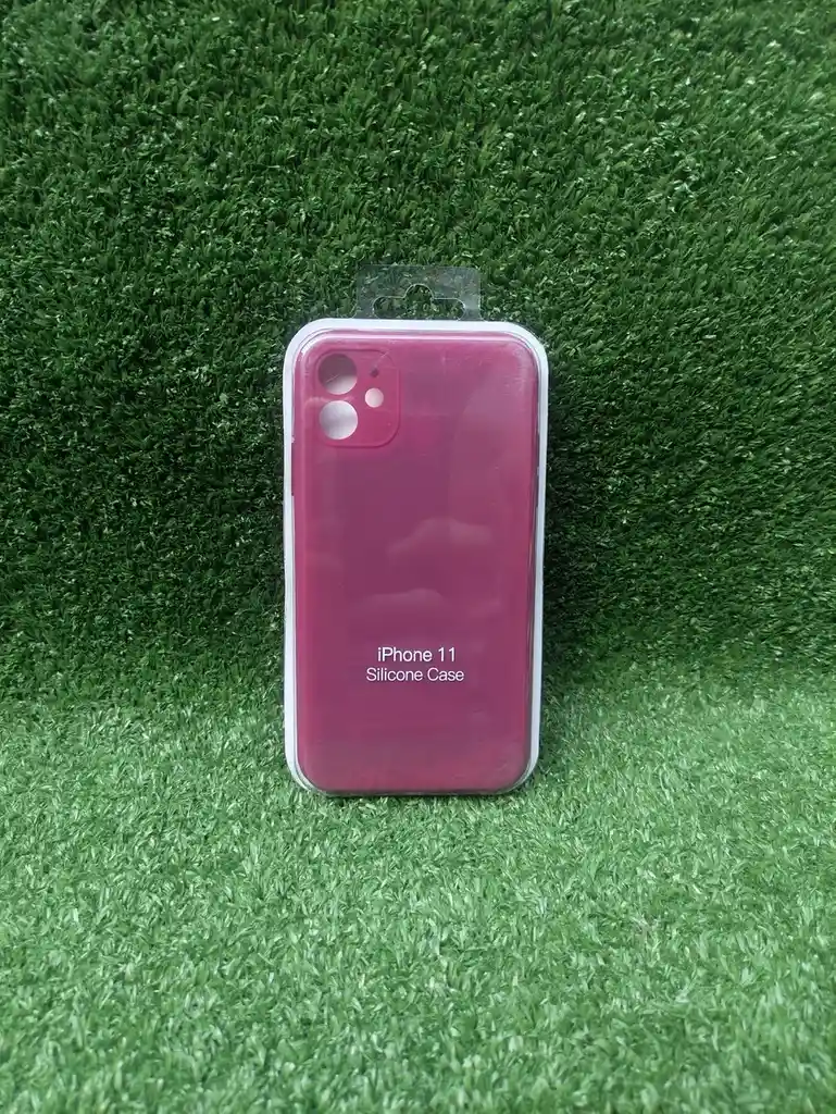 Iphone 11 | Forro Protector| Silicone Case | Vinotinto | Iphone | Carcasa | Funda | Anti Humedad