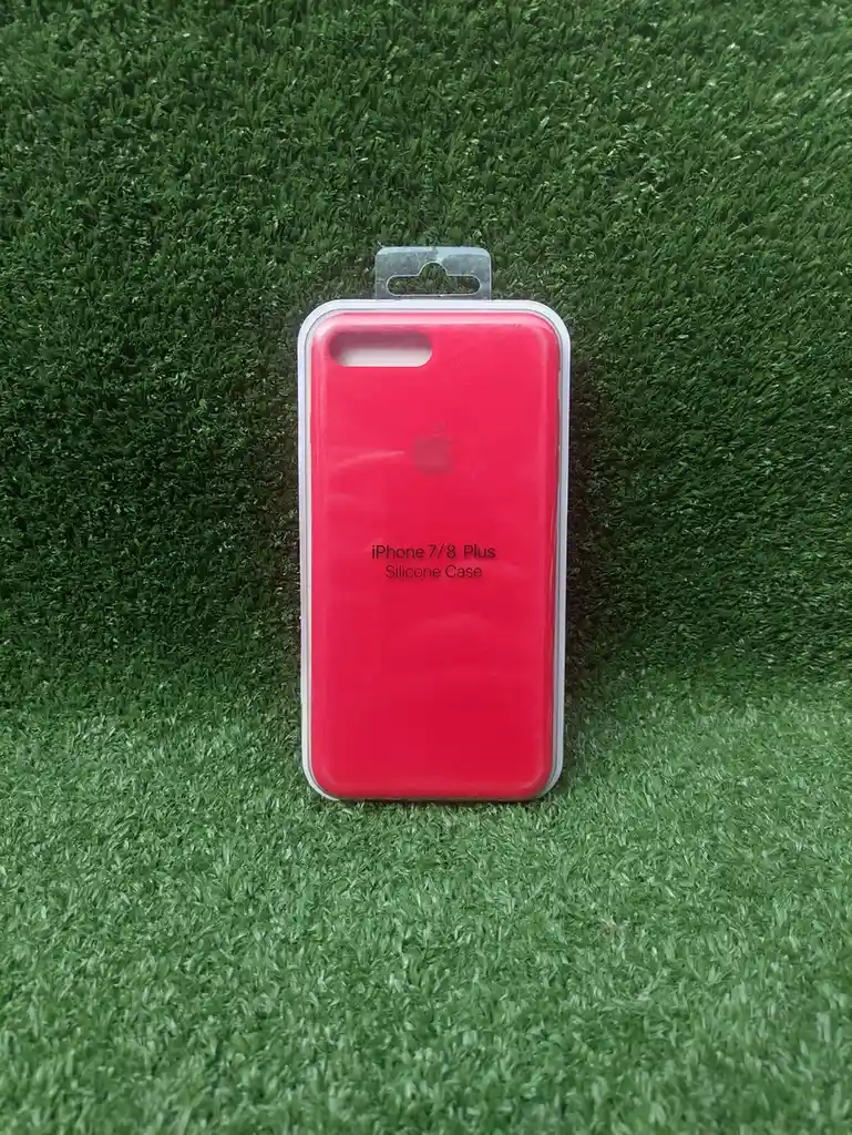 Iphone 7 Plus | Forro Protector| Silicone Case | Rojo | Iphone | Carcasa | Funda | Anti Humedad