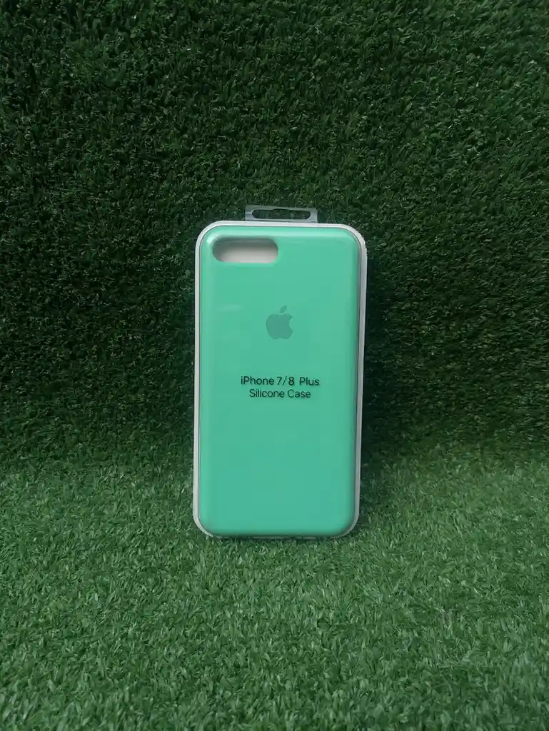 Iphone 7 Plus | Forro Protector| Silicone Case | Verde Aguamarina | Iphone | Carcasa | Funda | Anti Humedad