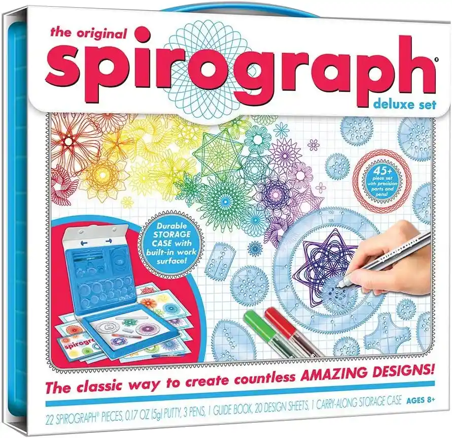 Set Espirografo Kit De Lujo Spirograph The Original Deluxe Set Hasbro