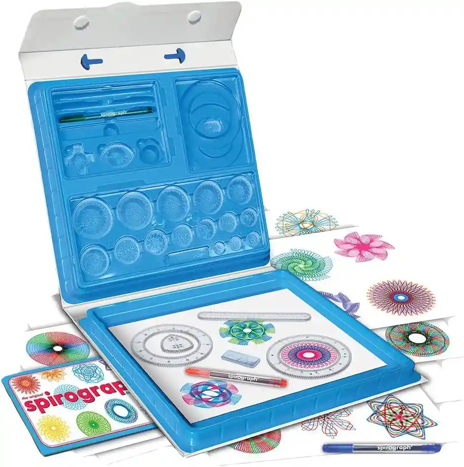 Set Espirografo Kit De Lujo Spirograph The Original Deluxe Set Hasbro