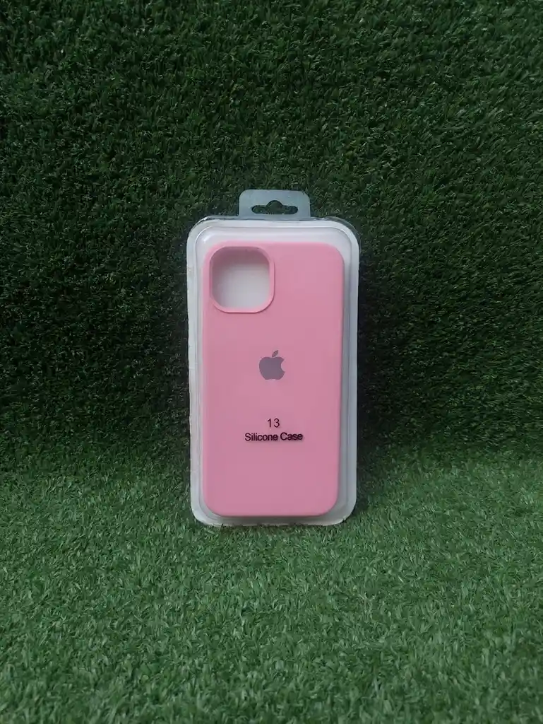 Iphone 13 | Forro Protector| Silicone Case | Rosado | Iphone | Carcasa | Funda | Anti Humedad