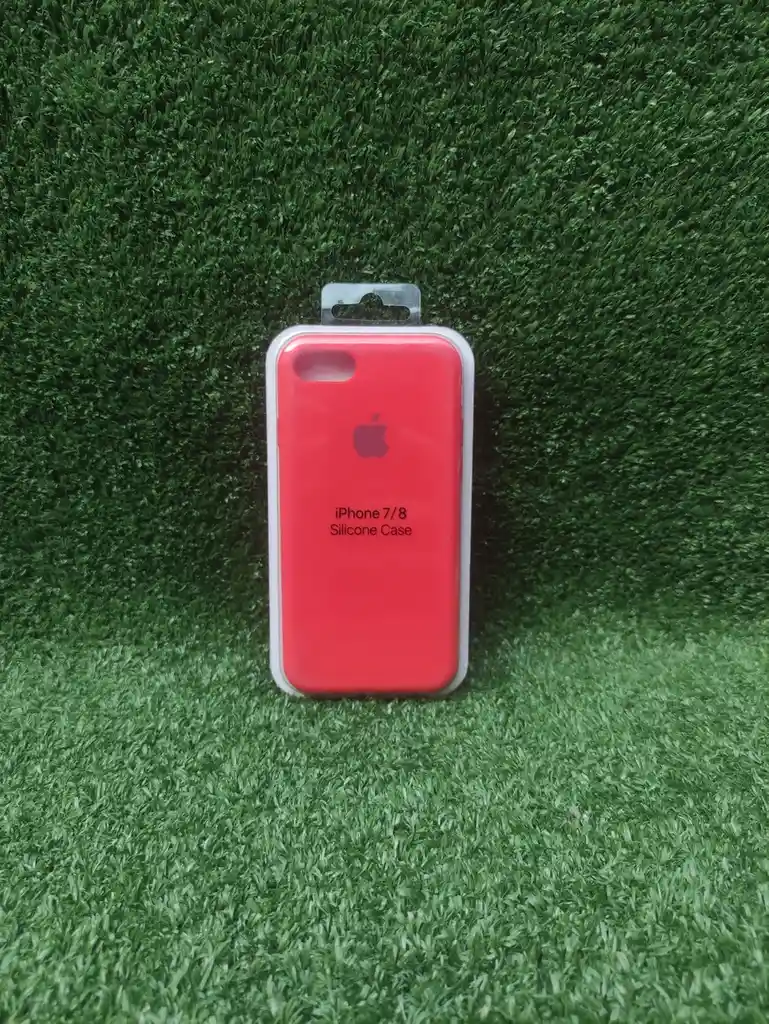 Iphone 7 | Forro Protector| Silicone Case | Rojo | Iphone | Carcasa | Funda | Anti Humedad