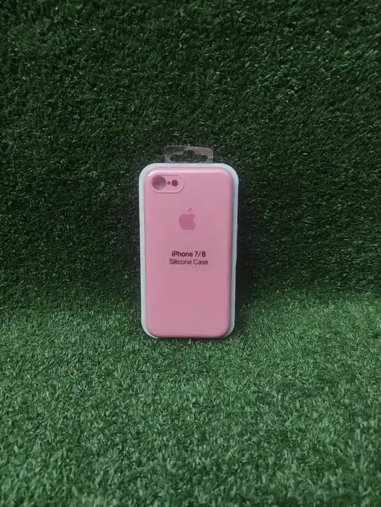 Iphone 8 | Forro Protector| Silicone Case | Rosado | Iphone | Carcasa | Funda | Anti Humedad