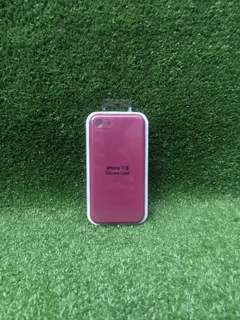 Iphone 8 | Forro Protector| Silicone Case | Violeta Burdeos | Iphone | Carcasa | Funda | Anti Humedad