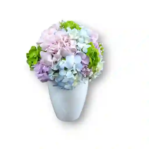 Arreglo Floral Con Hortensias, Flores En Cali
