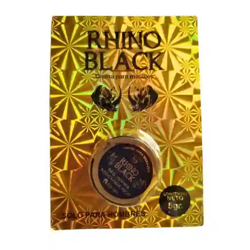 Retardante Rhino Black Dorado En Crema X 5gr