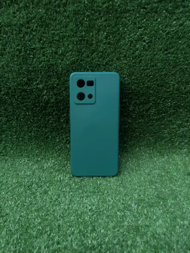 Oppo Reno 7 4g | Forro Protector| Silicone Case | Verde Esmeralda | Oppo | Carcasa | Funda | Anti Humedad