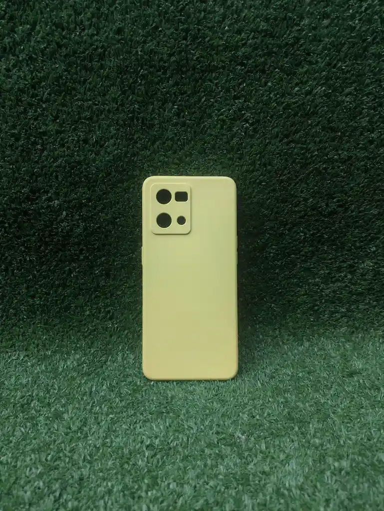 Oppo Reno 7 4g | Forro Protector| Silicone Case | Amarillo | Oppo | Carcasa | Funda | Anti Humedad