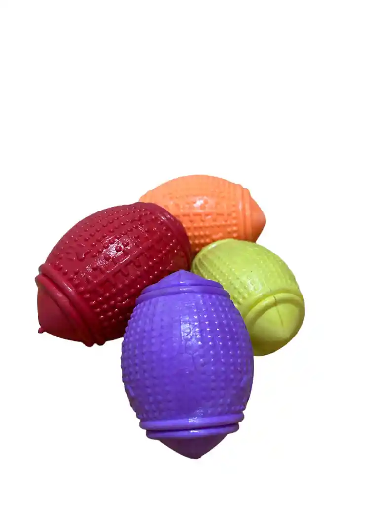 Pelota Maciza Rubgy Grande Perro