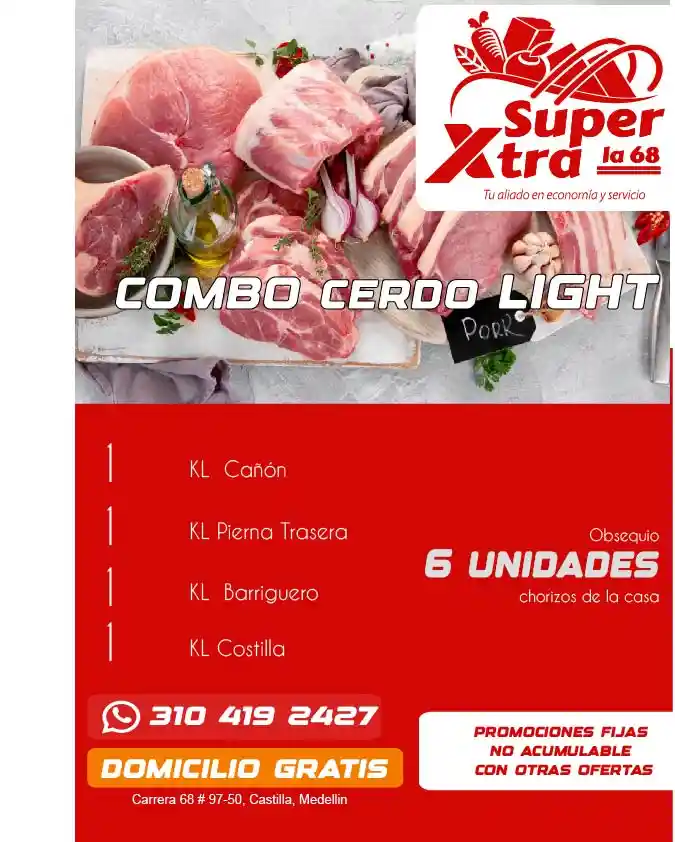 Combo Cerdo Light