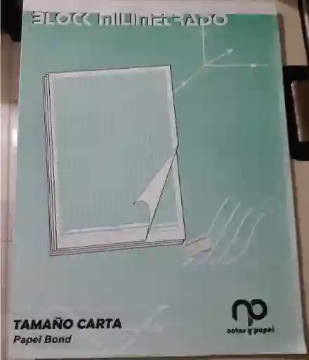 Block Milimetrado Carta