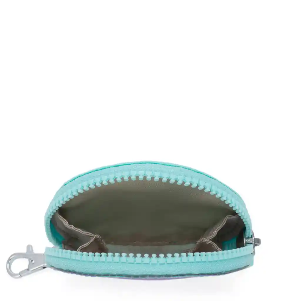 Monedero Kipling Color Turquesa Metalizado Original