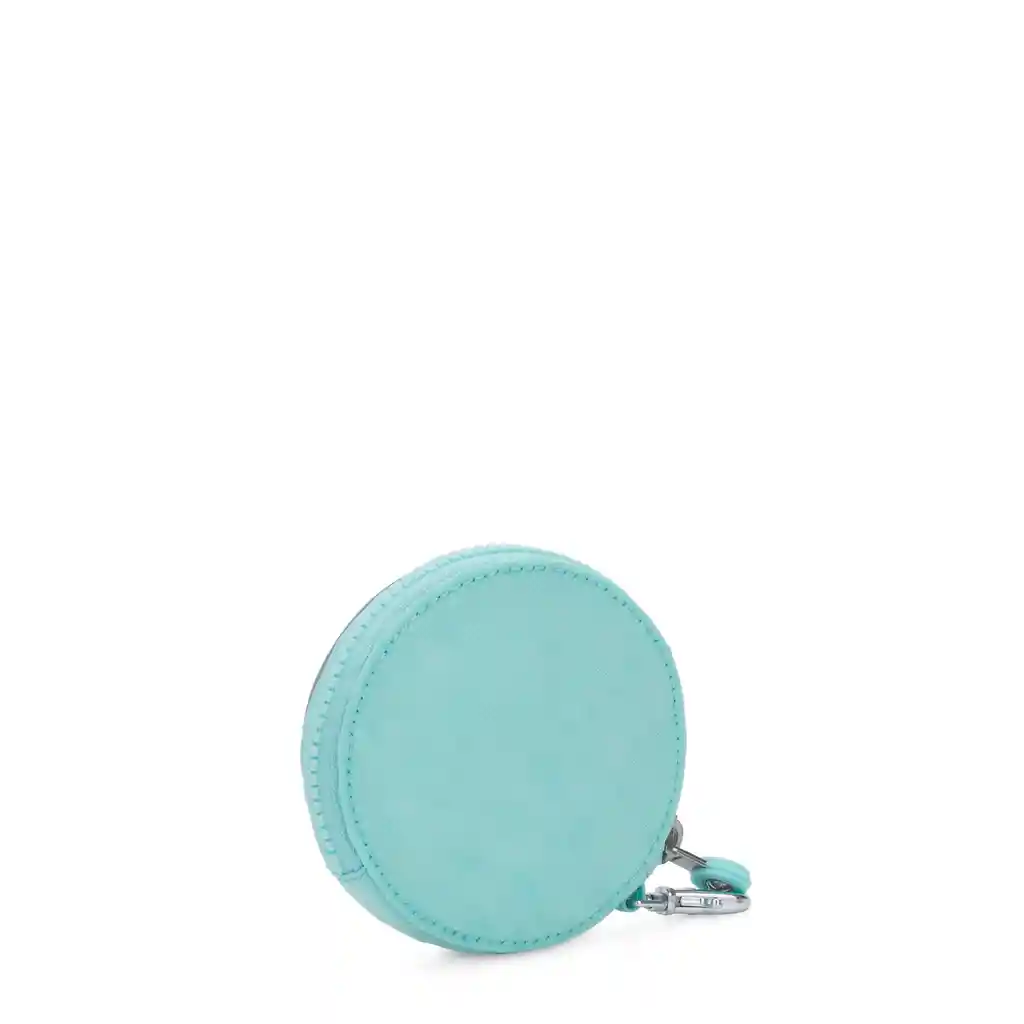 Monedero Kipling Color Turquesa Metalizado Original