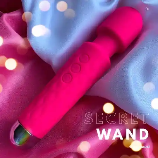Vibrador Hitachi Secret Wand Rosado