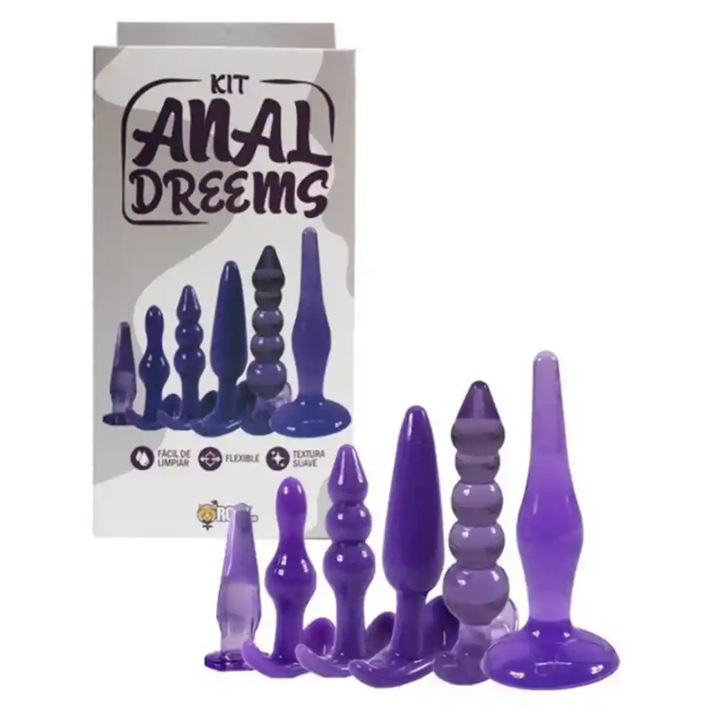 Kit Acostumbrador Anal Dreems X 6 Plugs