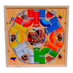 Juego De Mesa Parques Magnético Imantado 6 Y 4 Puestos 50cm