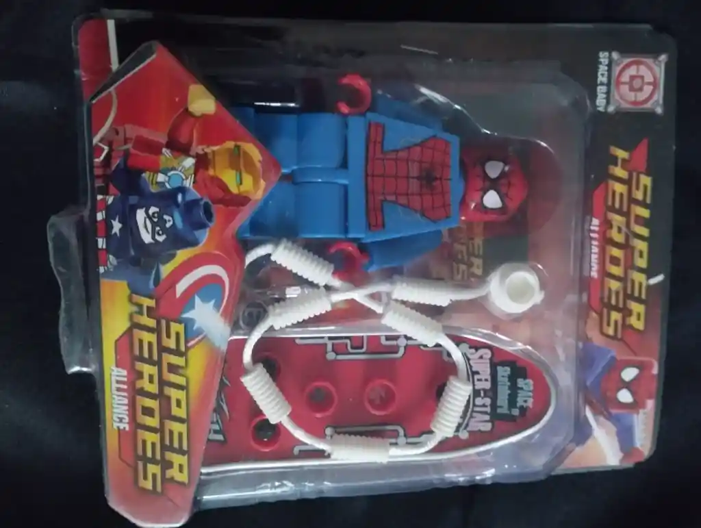  Lego Patineta  Spider Man  
