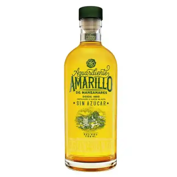 Aguardiente Amarillo Botella 750ml